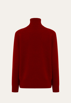 Свитер с высоким воротом