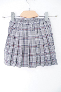 Юбка-шорты в клетку на 8 лет