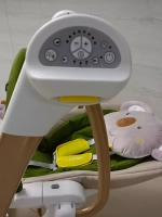 Стульчик для кормления Luxmom L3 3в1 (электро-качели,шезлонг,стульчик)