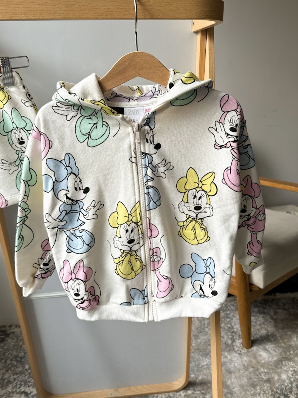 Новый хлопковый костюм Zara, 98