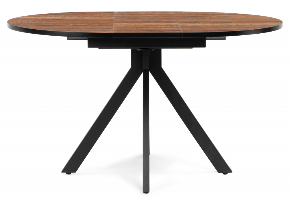 Обеденная группа Woodville Ирта дерево, желтый, черный глянец