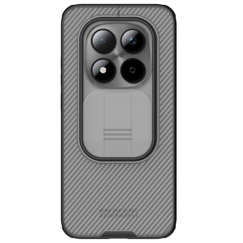 Чехол прозрачный тонированный от Nillkin для Xiaomi Redmi Note 15 Pro 5G, серия CamShield Pro (защитная сдвижная шторка для камеры)