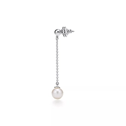 Серьги из серебра с жемчугом, Tiffany 💠 ZIGFELD
