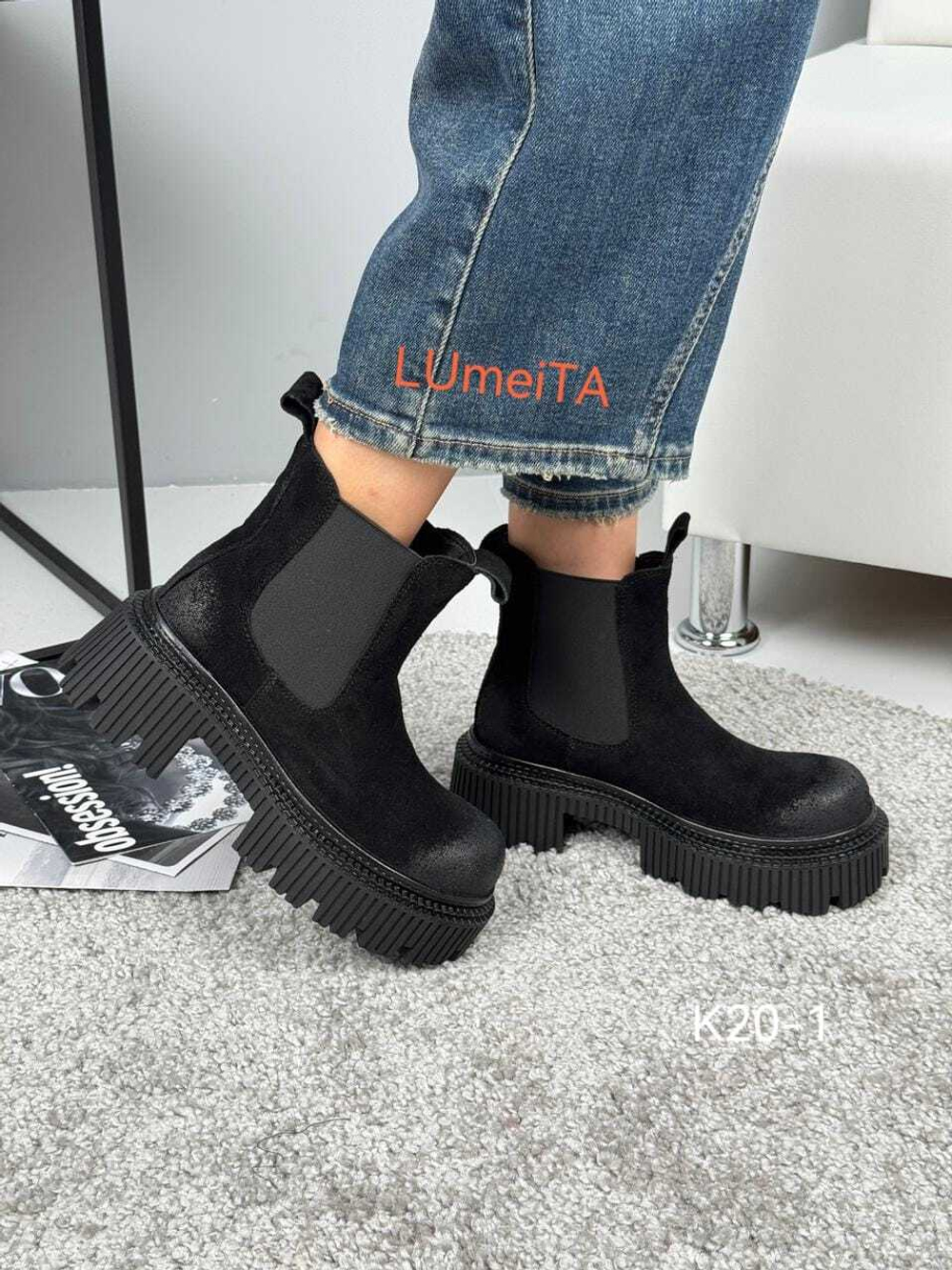 Ботинки нат. кожа по 6 пар (36-40)р./ 20-1