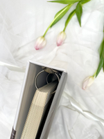 Фотоальбом свадебный на 50 магнитных листов 23х28 см, кольца sensual wedding 1 ЧБ