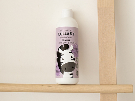 Нежный гель для купания серии “LULLABY” для детей старше 3-х лет, ТМ L'COSMETIC