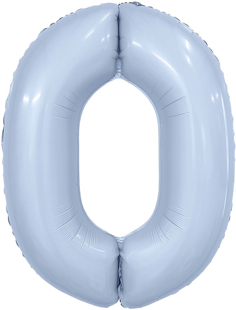 Цифра 0 Slim небесный 40&quot; Agura