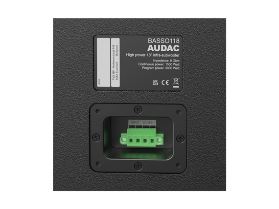 AUDAC BASSO118/B