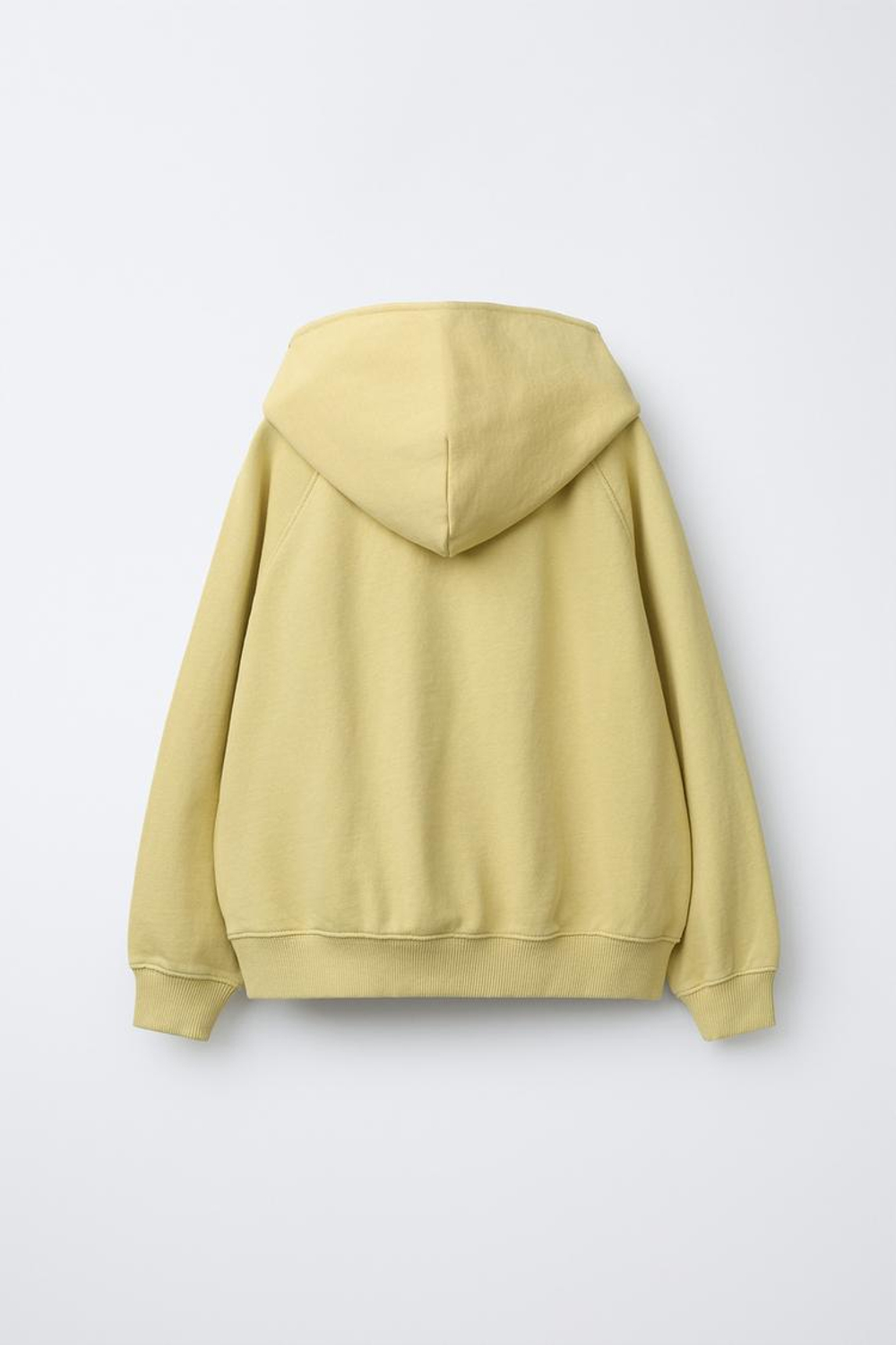 ZARA ТОЛСТОВКА С КАПЮШОНОМ И КАРМАНОМ, ФИСТАШКОВЫЙ