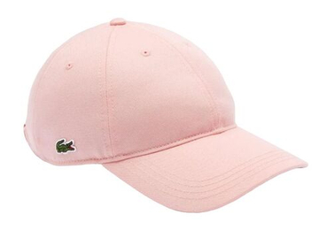 Теннисная кепка Lacoste Organic Cotton Twill - pink