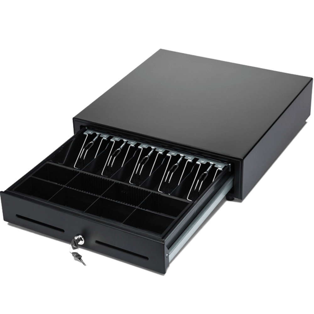 Денежный ящик PayTor HT-410S (Черный, Штрих, арт. HT-410-5111-13B2-1)