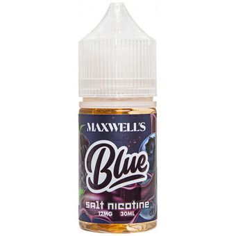 Жидкость MAXWELLS Salt 1.2% 30 ml Blue - Лимонад Черника Ежевика Голубика