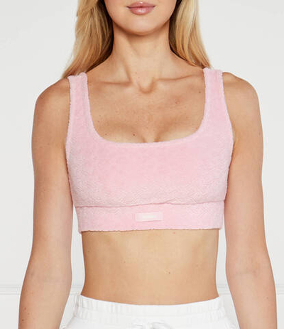 Топ LOLA GUESS ACTIVE - пудро-розовый (V4GP20 KC5W2)