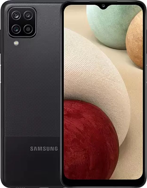 Смартфон Samsung Galaxy A12 32GB Black (SM-A127F) Черный Ростест Оф. Гарантия