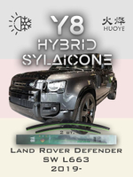 Щетки стеклоочистителя HUOYE Y8 550/550 мм на LandRover DefenderSW | Push button