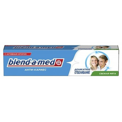 З/п  blend-a-medl Делекатное отбел.100мл.Анти-Кариес