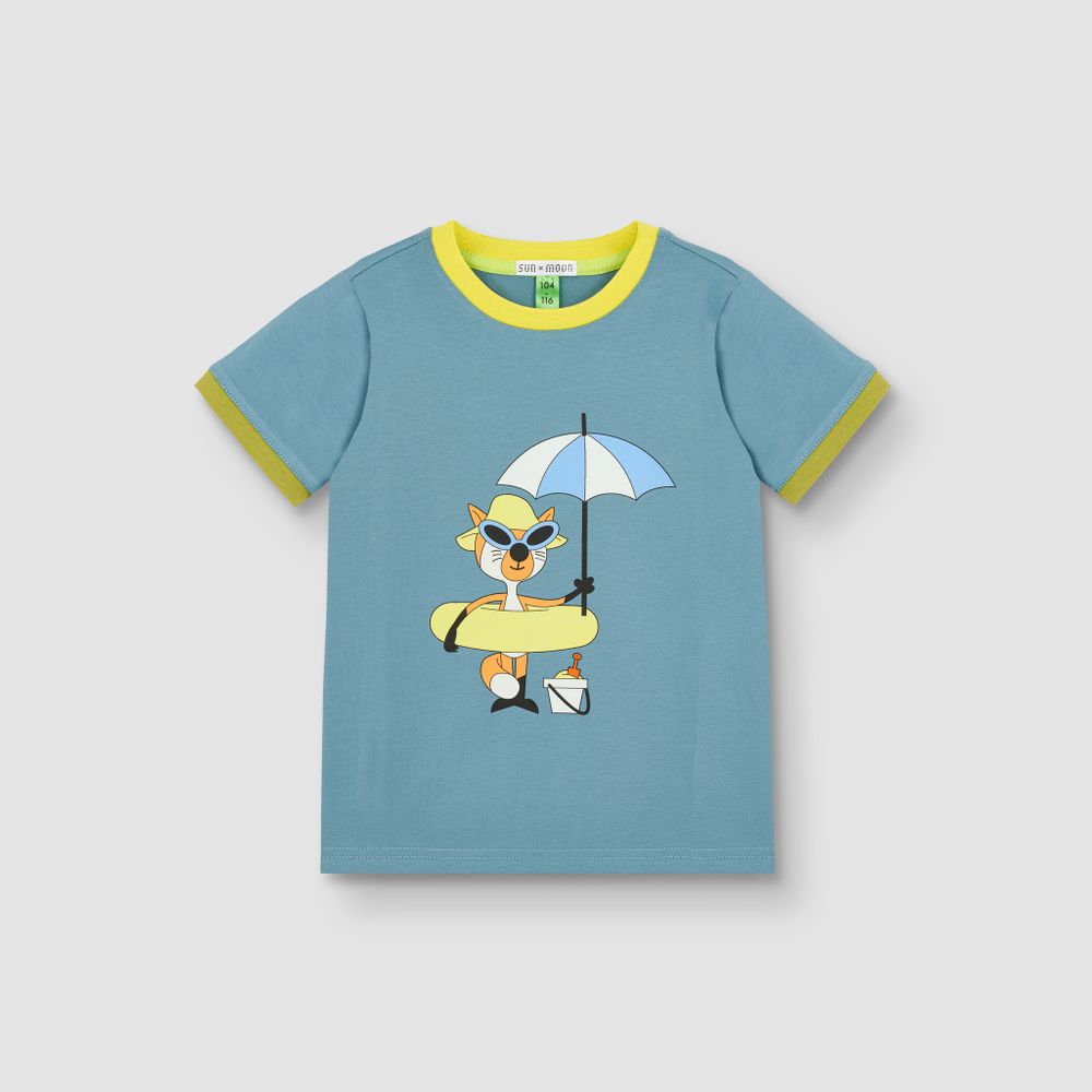 Футболка ЛИСА НА ПЛЯЖЕ