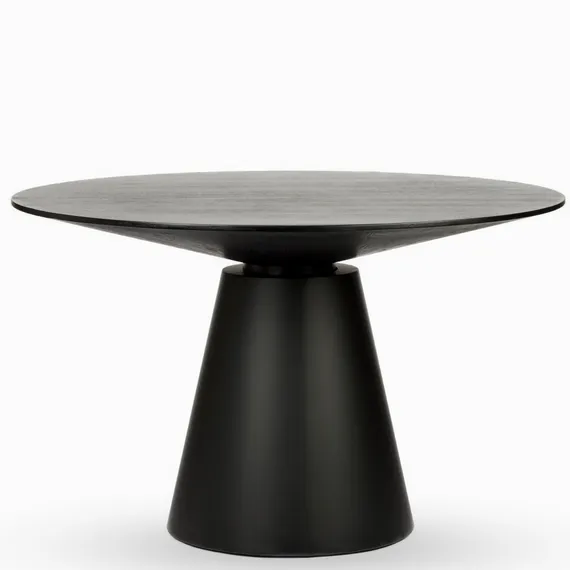 Обеденный стол Glo Ø120 см, черный