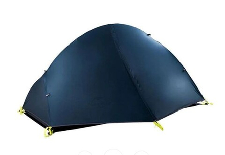 Палатка Naturehike Cycling (Spider) Si 1-местная, алюминиевый каркас, сверхлегкая, синяя, артикул NH18A095-D-1NBL.