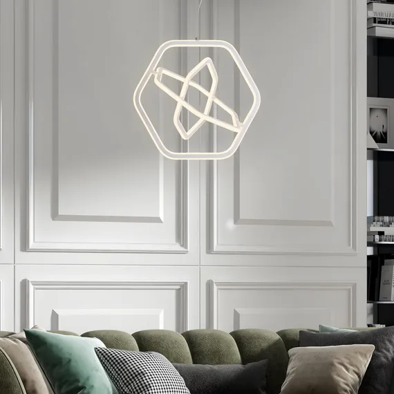 Подвесной светильник FR6200PL-L142W Колли / Collie 142 Вт LED Freya fr6200pl-l142w