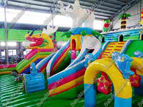 Коммерческий батут "Логово дракона" 14,6*14*7 м