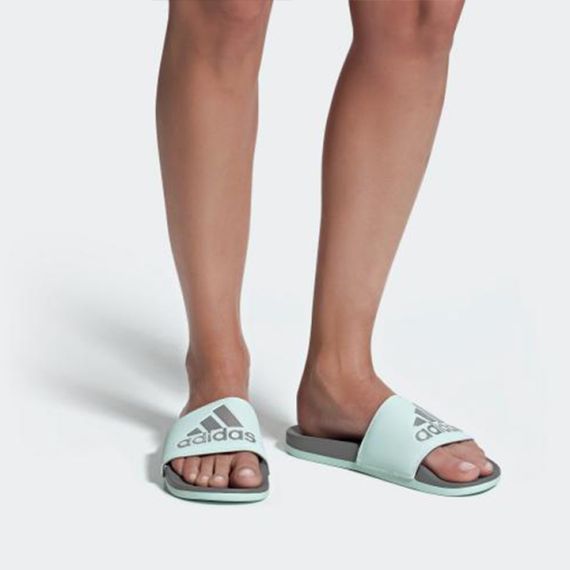 Adidas Adilette Comfort 'Grey Green'