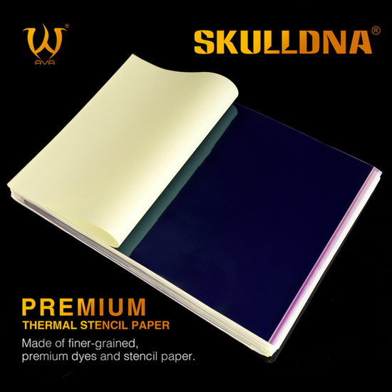 Бумага SKULLDNA PREMIUM Thermal Stencil Paper