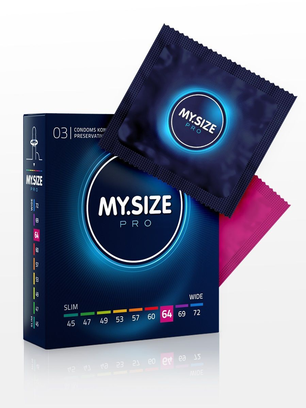 Презервативы "MY.SIZE" размер 64 (3 шт)