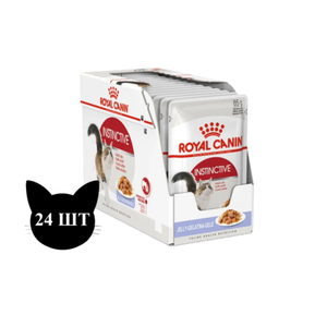 Пауч для кошек в возрасте от 1 года до 7 лет, Royal Canin Instinctive (в желе)