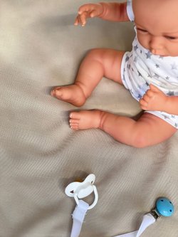 Кукла Реборн Marina and Pau 45cм Luka мягконабивная (M3062)