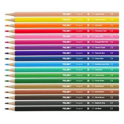 Rəngli karandaş \ Цветные карандаши BOX OF 18 TRIANGULAR COLOURED PENCILS