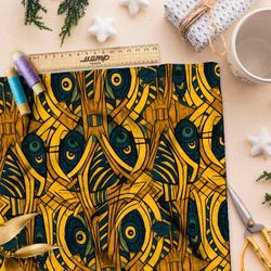 Ткань премиум шифон этнический флёр