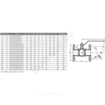 Кран шаровой сталь газ КШ.Ц.Ф.GAS Ду 40 Ру40 фл L=165мм LD КШ.Ц.Ф.GAS.040.040.Н/П.02