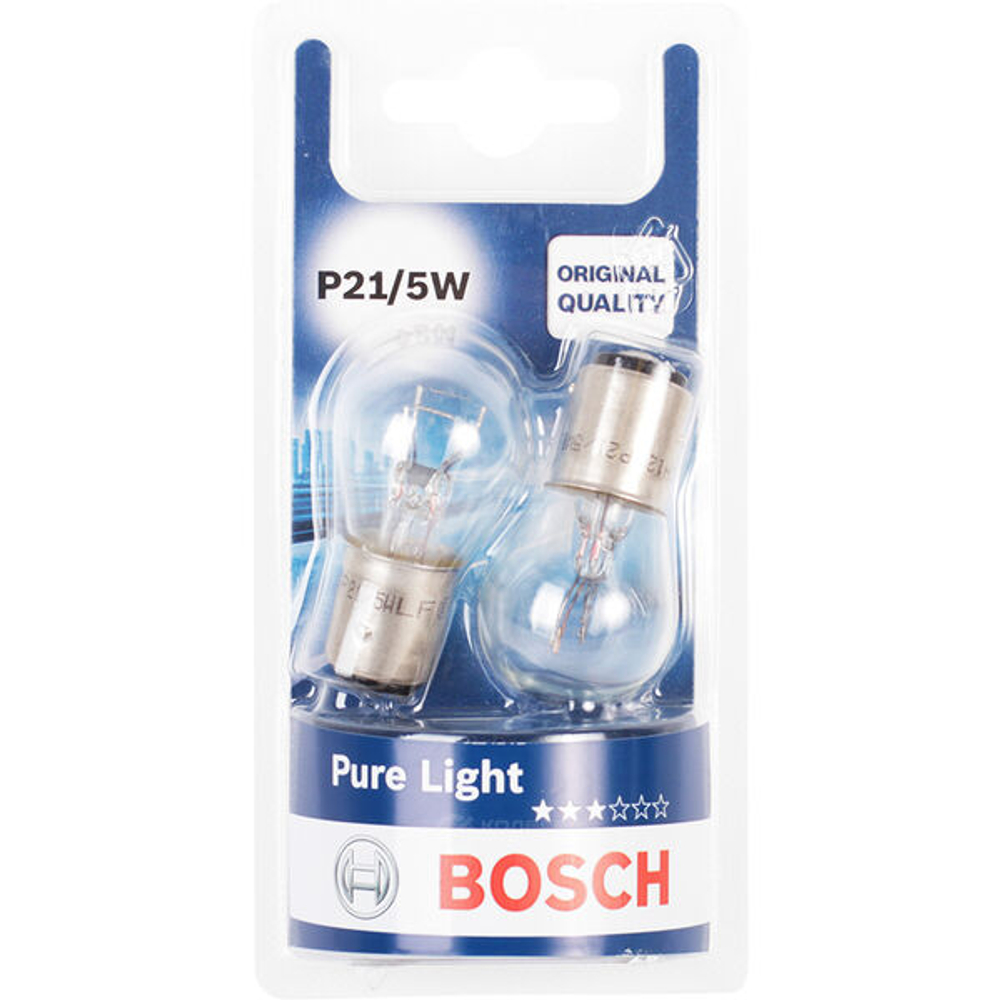 Лампа Bosch Pure Light - P21/5W-21/5 Вт-3200К