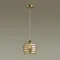 5285/1 SUSPENTIONI LN23 000 латунь, янтарный Подвес E27 1*40W 220V MONTY