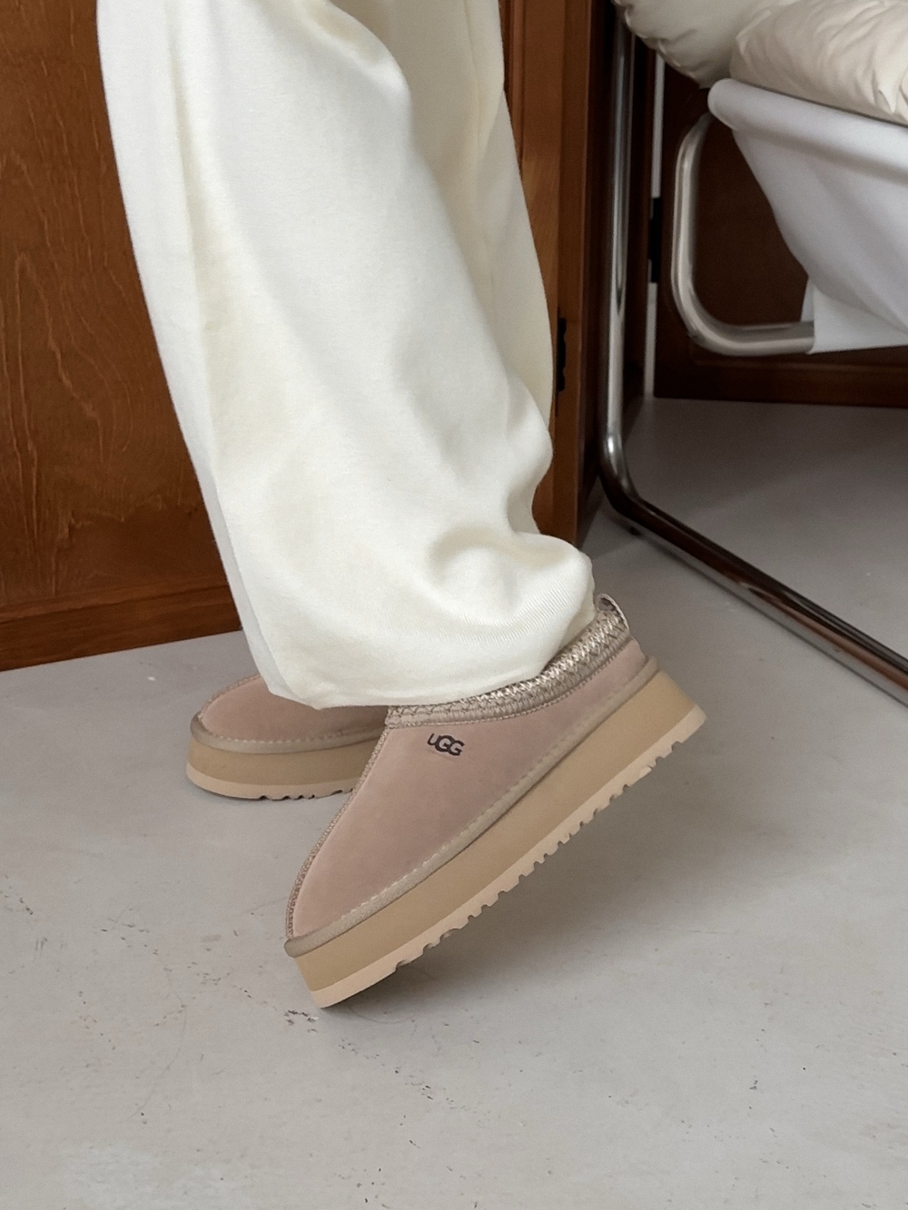 Угги из натуральной замши/шерсть