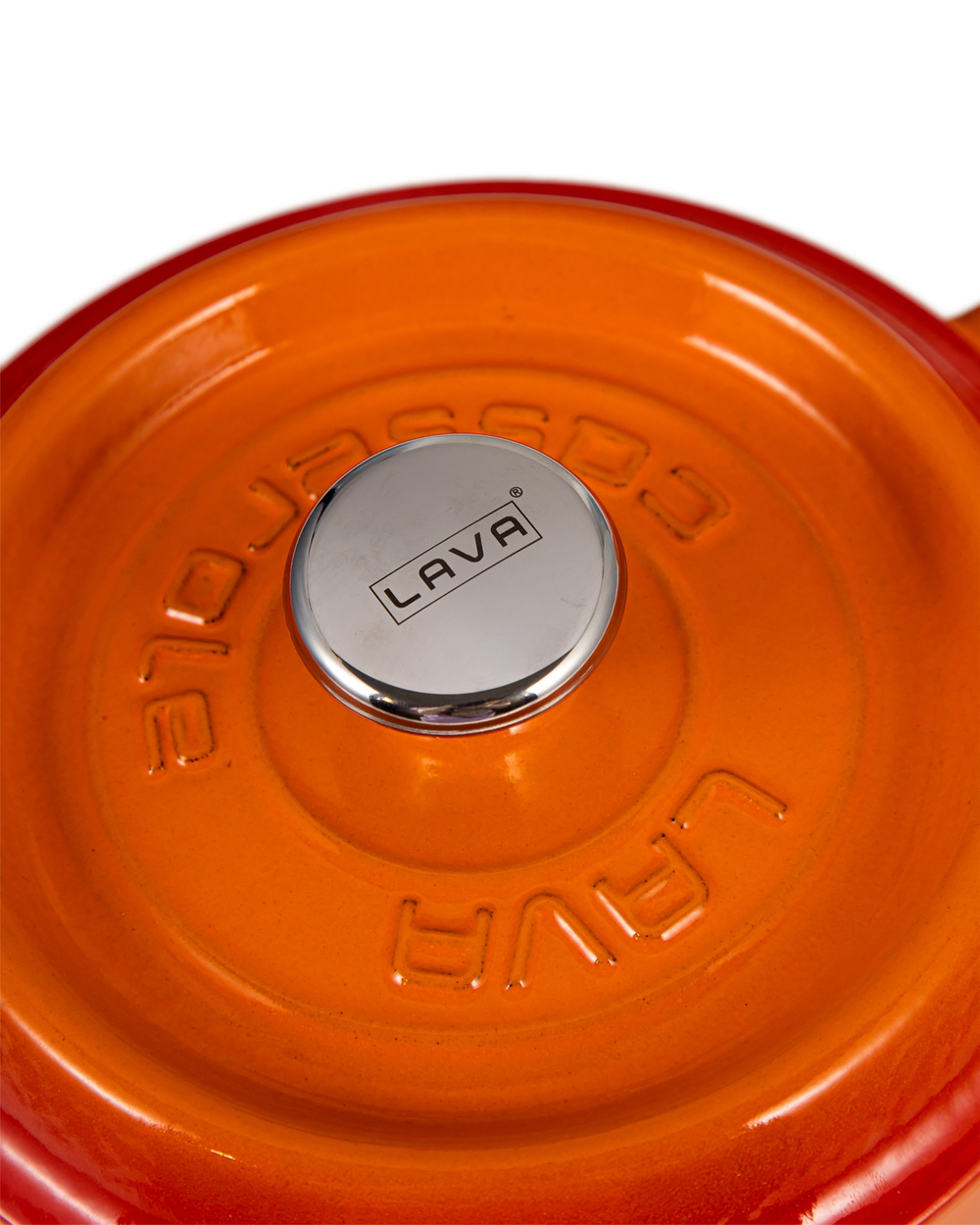 Ковш с крышкой 1.3л LAVA оранжевый