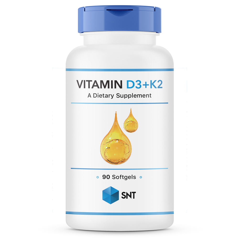 Vitamin D3+K2 90 softgels