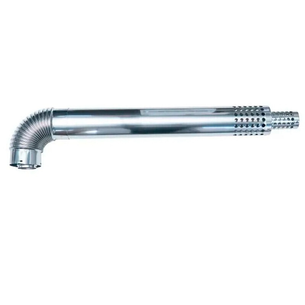 Дымоход для котла Hubert 50DC стальной 120х80х800 мм