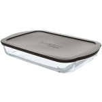 Форма для запекания с серой пл.крышкой 3850 мл (400*250*60 мм) (1205861)