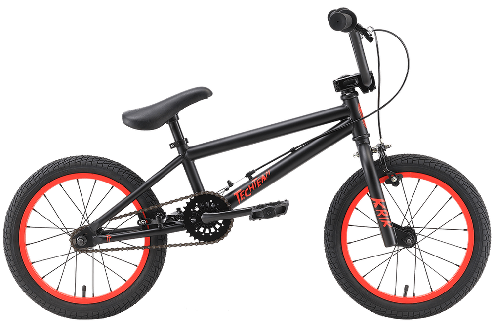 Велосипед  BMX Tech Team KRIK 16&quot; 2022 красный