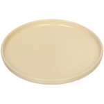 Тарелка керамическая «Акварель» 20,5см*2,5см, бежевая