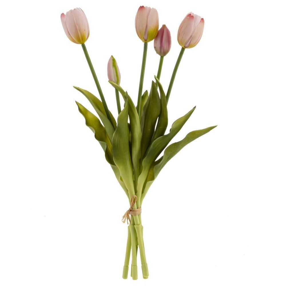 GAEM Цветы искусственные "Букет Тюльпанов" (Real Touch), L10 W10 H40 см