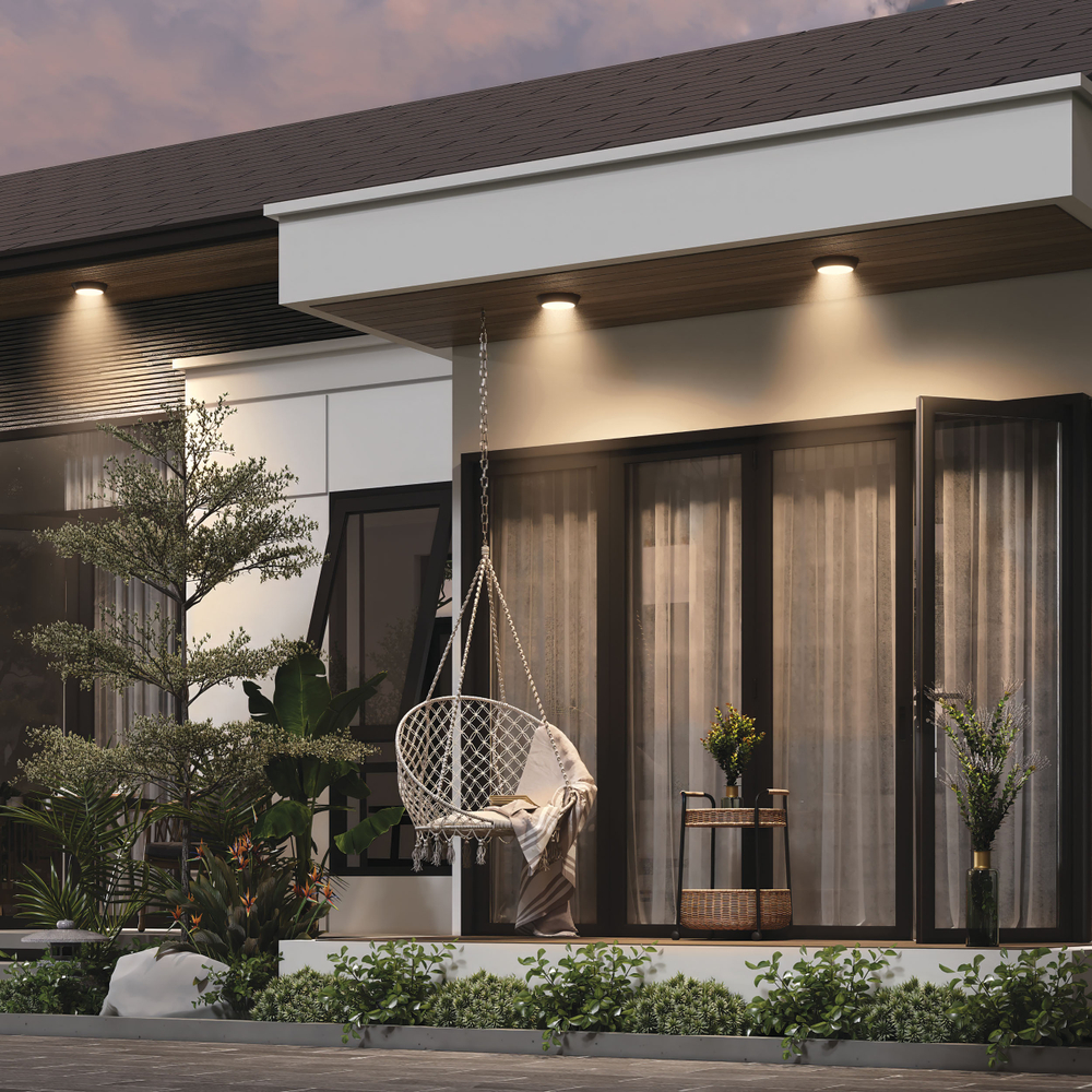 214972 Светильник URBANO LED 10W 1175LM ЧЕРНЫЙ 3000K IP65