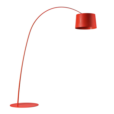 Floor design lamp  Twiggy by Foscarini (Red)
