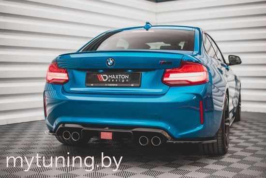 Диффузор бампера заднего для BMW M2 F87 (16-20)