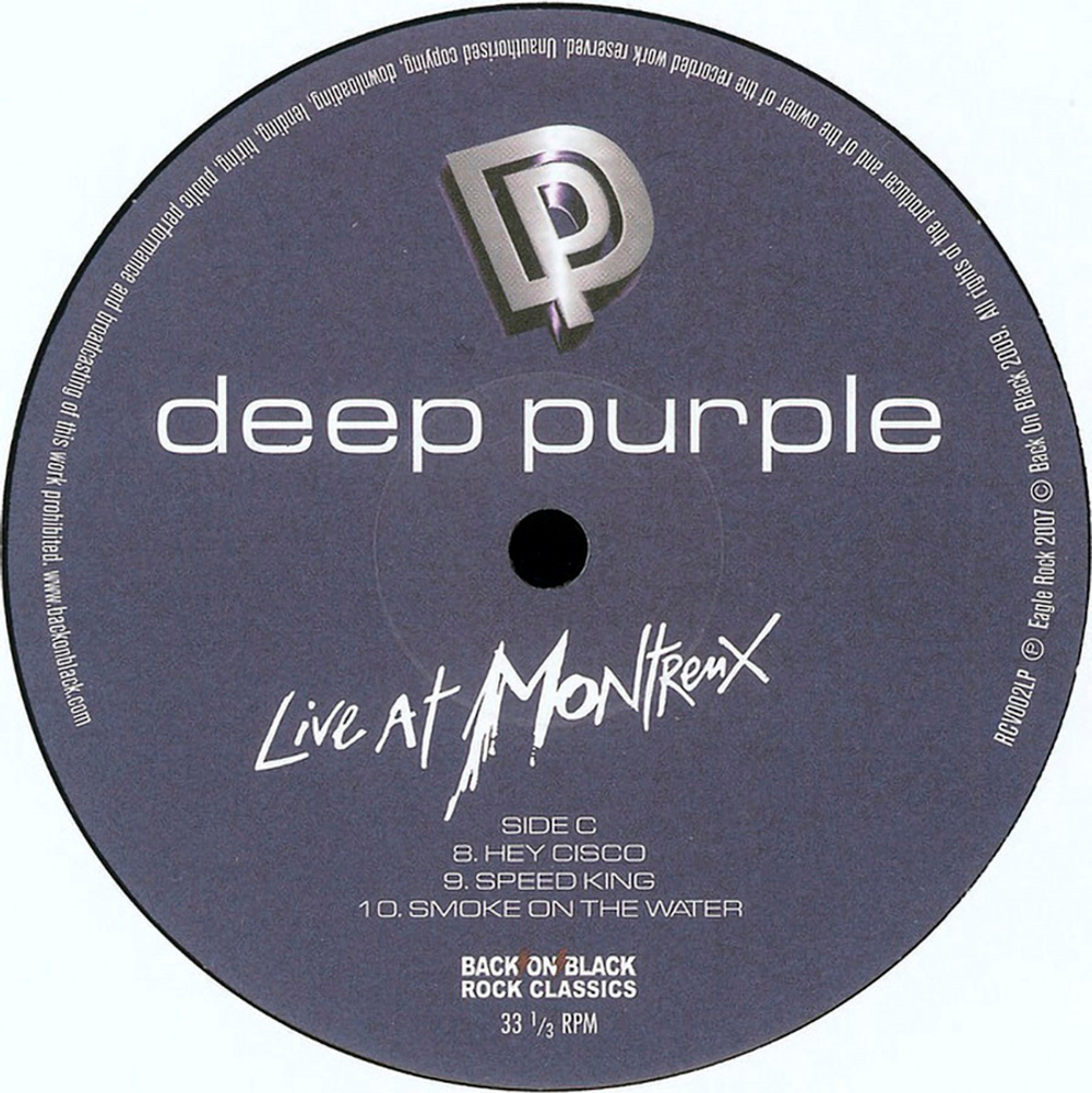 Deep Purple / Live At Montreux 1996 (Coloured Vinyl)(2LP)