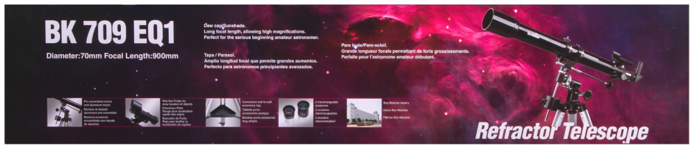 Телескоп Sky-Watcher Capricorn AC 70/900 EQ1