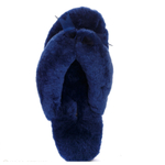 Ugg Fluff Flip Flop II — Navy blue