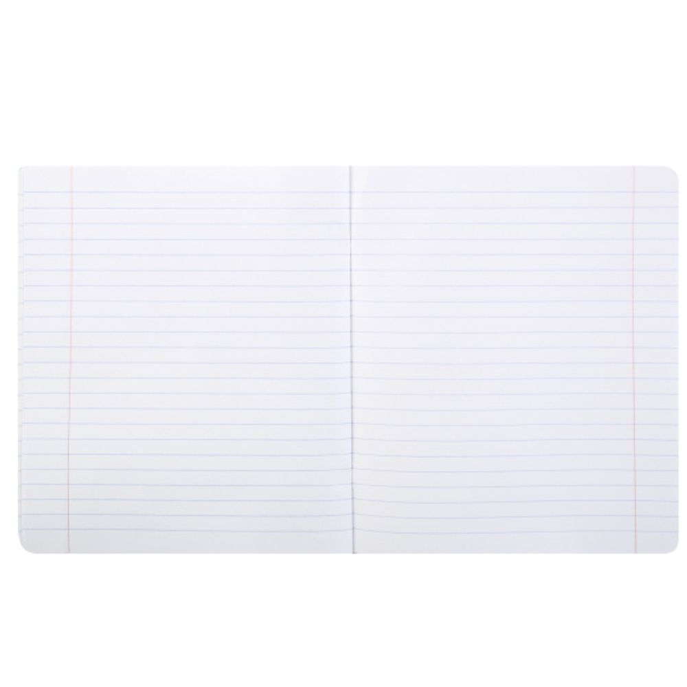 Тетрадь, 12 листов, линия, пластик, Erich Krause, Neon, Классика CoverPrо, розовый